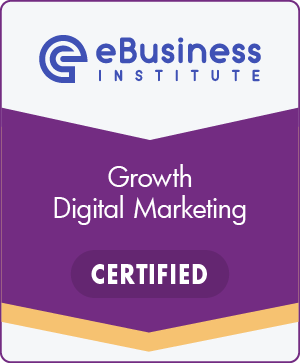 growth digital marketing badge eBusiness Institute