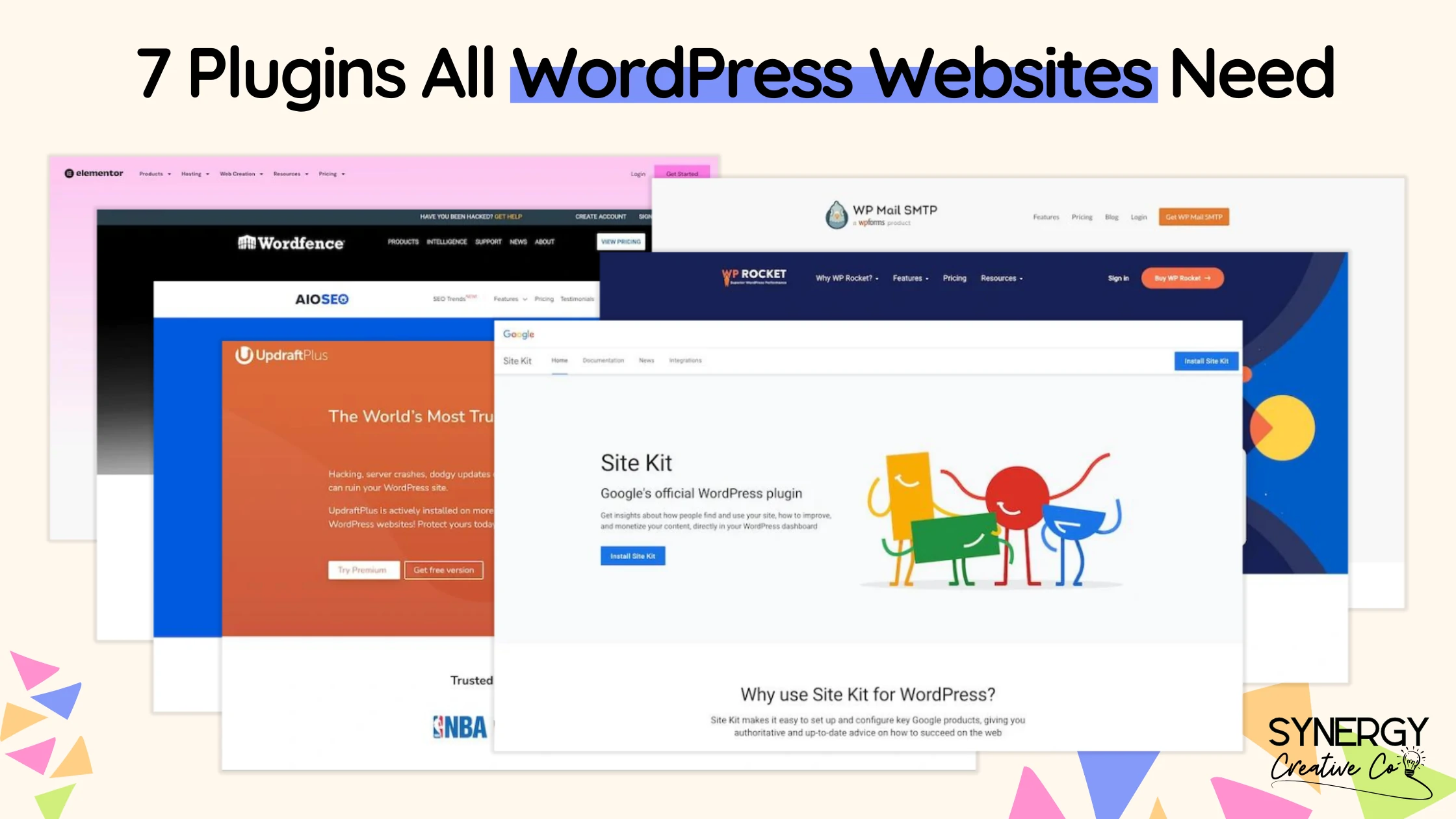 7 necessary wordpress plugins for small business websites